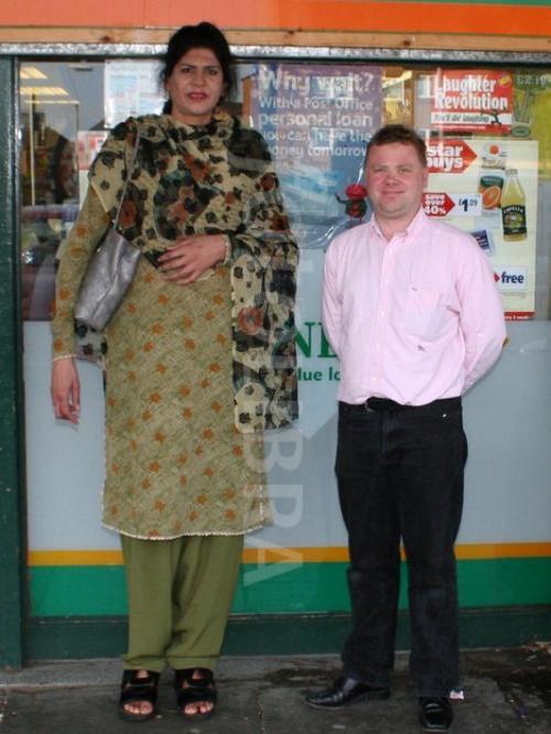 Самые маленькие и самые высокие люди современности