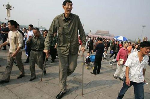 Самые маленькие и самые высокие люди современности