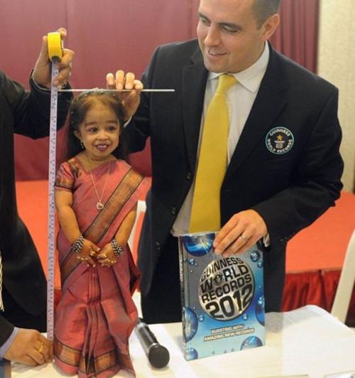 Самые маленькие и самые высокие люди современности