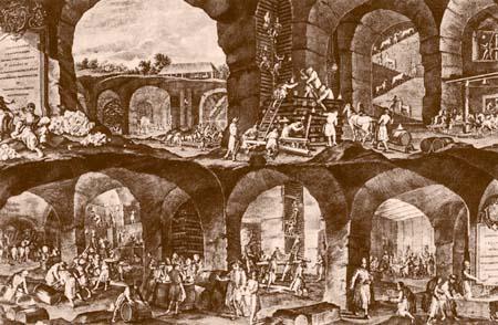 Соляной город раскинулся на глубине 327 метров