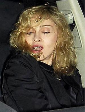 Мадонна напилась до невменяемого состояния