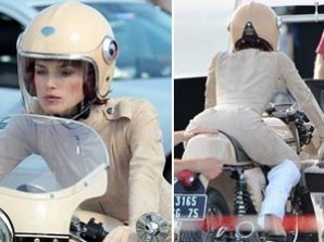 Кира Найтли показала Парижу плюшевый зад