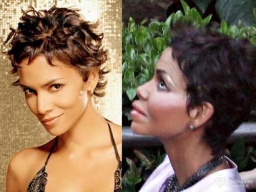 Холли Берри изуродовала себя, увеличив себе губы и грудь