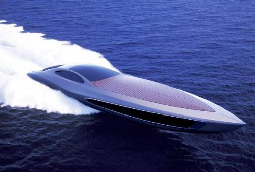 Яхта будущего от Strand Craft с гаражом и суперкаром