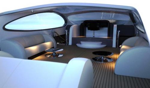 Яхта будущего от Strand Craft с гаражом и суперкаром