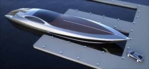 Яхта будущего от Strand Craft с гаражом и суперкаром