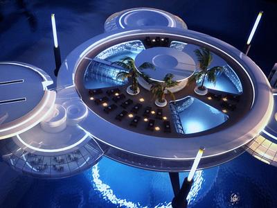 Уникальный подводный отель построят в Дубае