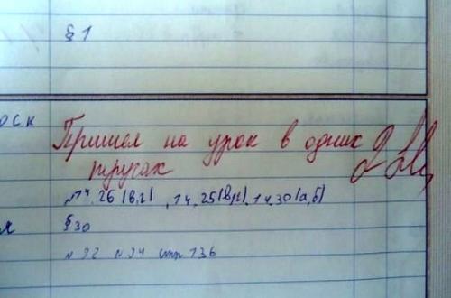 20 записей в дневниках, после которых вновь захочется вернуться в школу