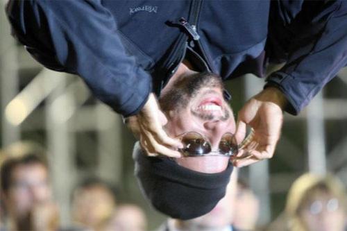 Британский иллюзионист завис на три дня над Нью-Йорком