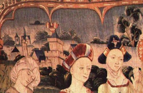 Неопознанные летающие объекты на старых фресках и картинах