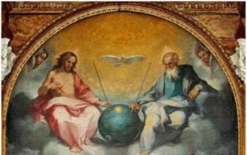 Неопознанные летающие объекты на старых фресках и картинах