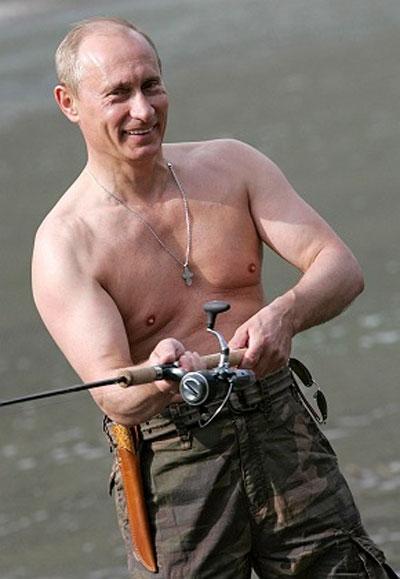 Путин покорил мир голым торсом