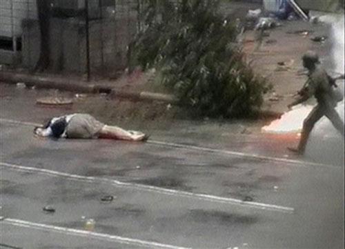 Журналист заснял в Мьянме собственную смерть