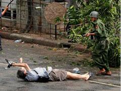 Журналист заснял в Мьянме собственную смерть