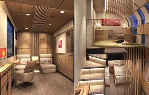 Shiki-Shima – уникальный японский поезд класса люкс