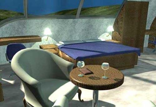 Номера с видом на подводное царство