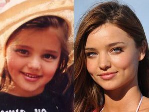 Как выглядели известные супермодели в детстве и юности