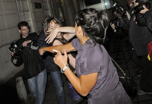 Британская певица победила в кулачном бою