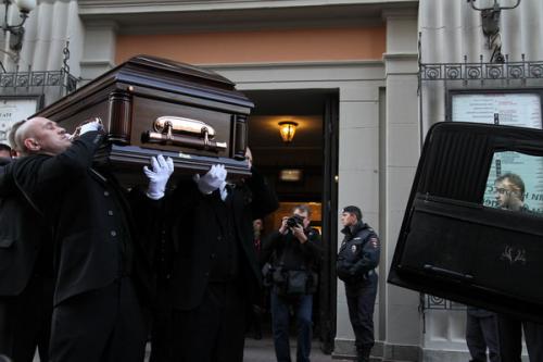 В Москве простились с Юрием Любимовым