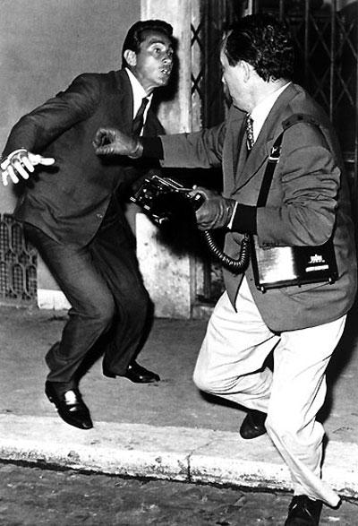 С чего начинались "папарацци": уникальные кадры