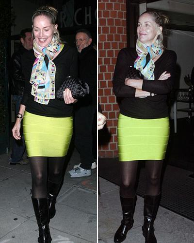 Шэрон Стоун отказалась от косметики