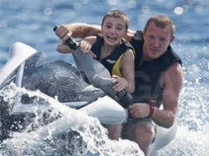 Звёзды отдыхают семьями