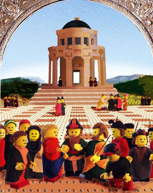 Лего-мастер посмеялся над шедеврами живописи