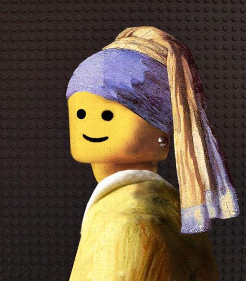 Лего-мастер посмеялся над шедеврами живописи