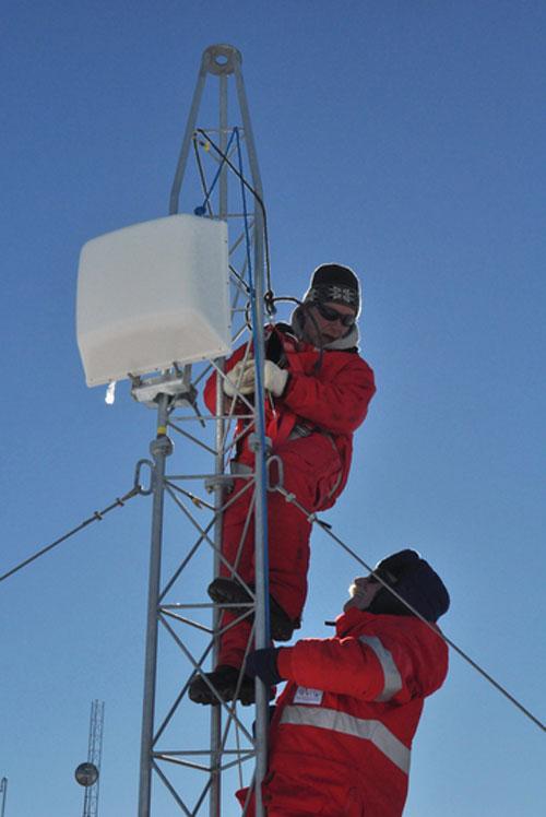 В ледяной пустыне появился немецкий хай-тек