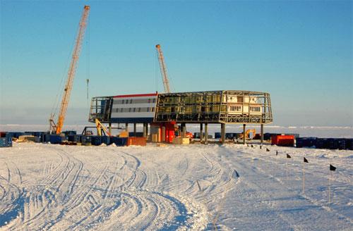 В ледяной пустыне появился немецкий хай-тек