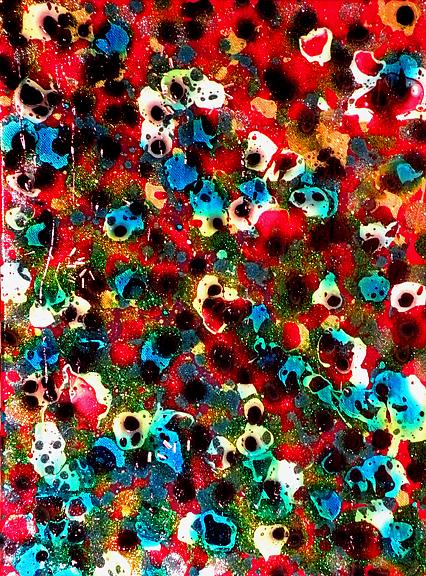 Американка рисует картины своей грудью