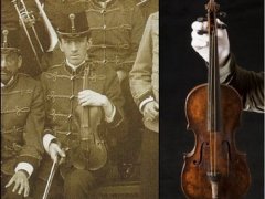 Найдена скрипка, игравшая в последние минуты жизни пассажиров Титаника