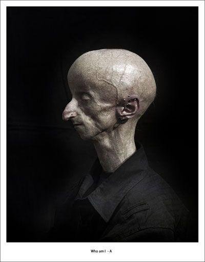 Редкая болезнь художника сделала его похожим на инопланетянина