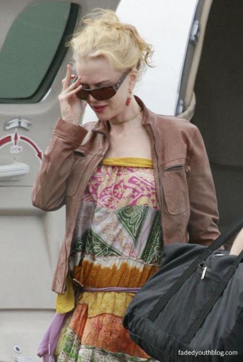 Беременная Николь Кидман заснула на концерте мужа