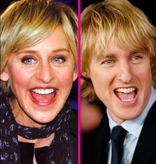 Похожие друг на друга знаменитости