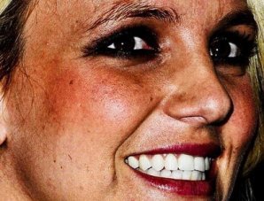 Звездные лица очень крупным планом