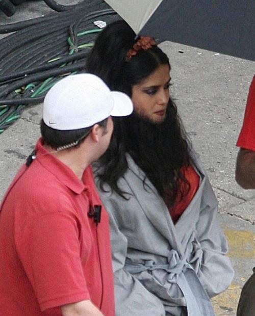 Сальма Хайек отпустила бороду