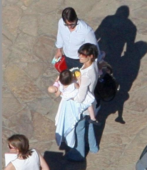 День рождения дочки Тома Круза: с высоты птичьего полёта