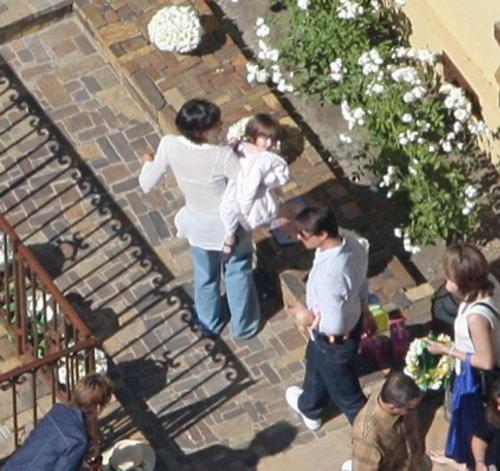 День рождения дочки Тома Круза: с высоты птичьего полёта