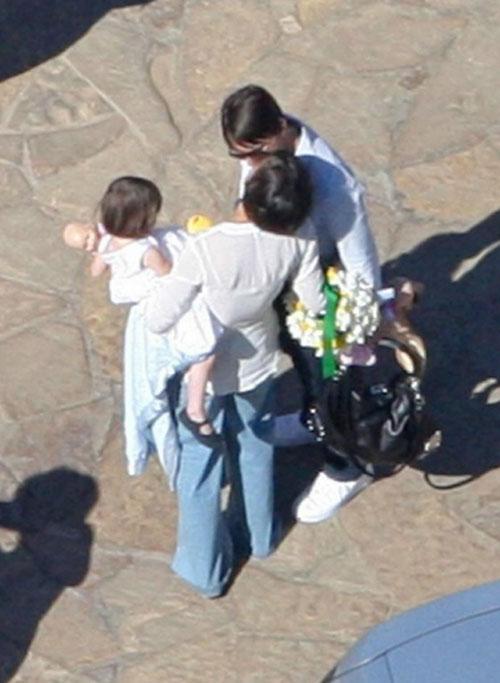 День рождения дочки Тома Круза: с высоты птичьего полёта