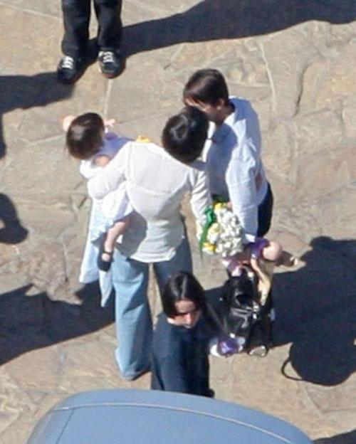 День рождения дочки Тома Круза: с высоты птичьего полёта