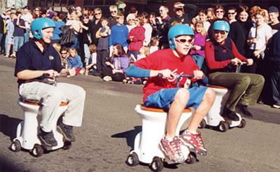 Бывший мэр готовится к новоселью в унитазе