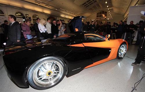 В гараже Совнаркома представили русскую Ferrari