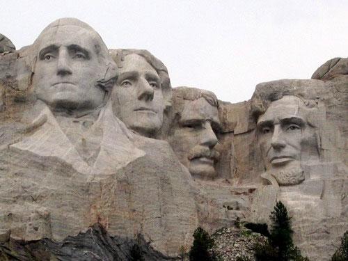 Гора Президентов: памятник в скалах