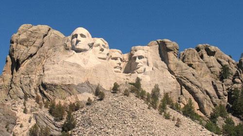 Гора Президентов: памятник в скалах