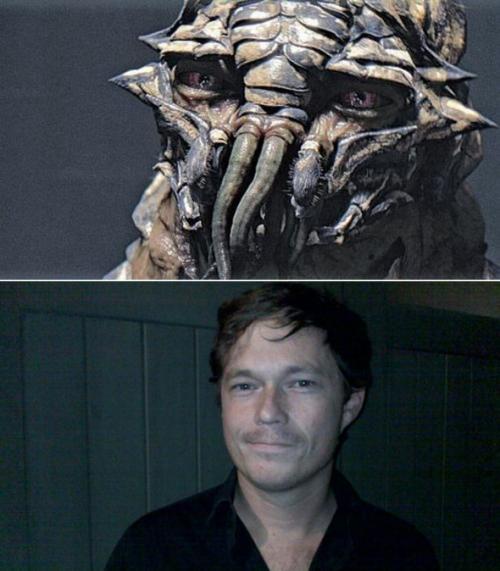 Актеры, спрятанные под масками знаменитых персонажей