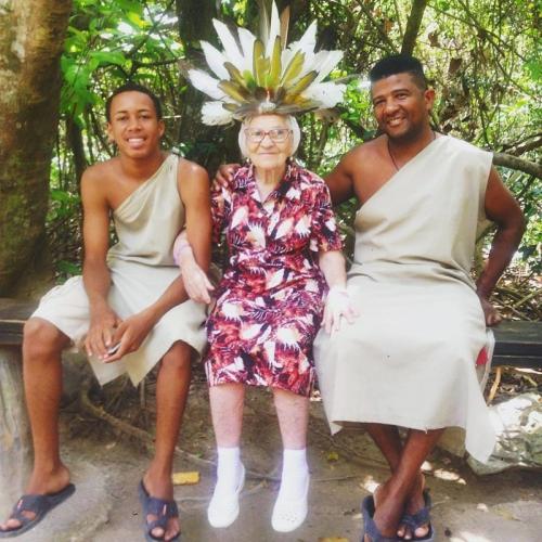 91-летняя пенсионерка отправилась в кругосветное путешествие