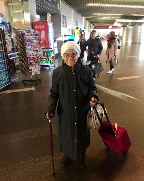 91-летняя пенсионерка отправилась в кругосветное путешествие