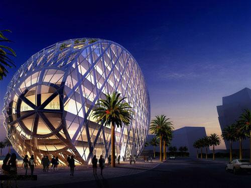 Архитектор Джеймс Ло «высидел» здание-яйцо