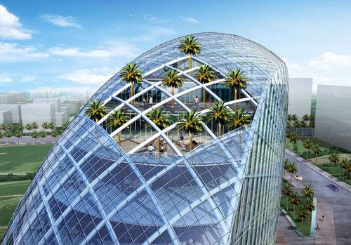 Архитектор Джеймс Ло «высидел» здание-яйцо